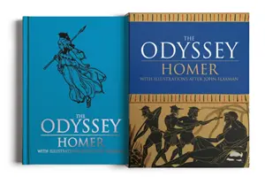 Odisea - Con ilustraciones de John Flaxman - Odyssey - With Illustrations After John Flaxman