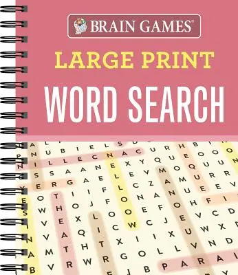 Juegos de ingenio - Sopa de letras grande - Brain Games - Large Print Word Search