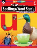 180 días de ortografía y estudio de palabras para primer grado: Practicar, evaluar, diagnosticar - 180 Days of Spelling and Word Study for First Grade: Practice, Assess, Diagnose