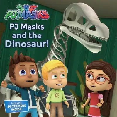 ¡Pj Masks y el Dinosaurio! [Con 1 hoja de pegatinas] - Pj Masks and the Dinosaur! [With 1 Sheet of Stickers]