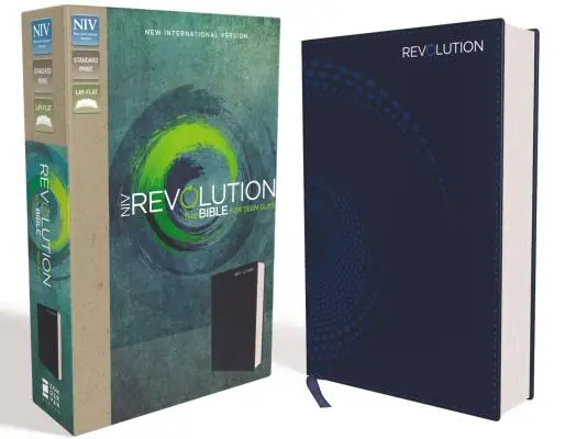NVI, Biblia Revolución, imitación piel, azul: La Biblia para adolescentes - NIV, Revolution Bible, Imitation Leather, Blue: The Bible for Teen Guys