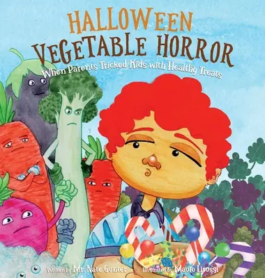 Halloween Vegetable Horror Children's Book: Cuando los padres engañaban a los niños con golosinas saludables - Halloween Vegetable Horror Children's Book: When Parents Tricked Kids with Healthy Treats