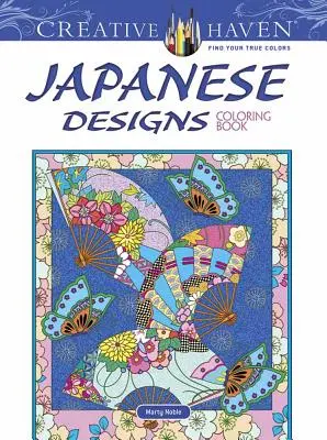 Creative Haven Dibujos Japoneses Libro para colorear - Creative Haven Japanese Designs Coloring Book