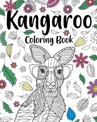 Libro para colorear de Canguro - Kangaroo Coloring Book