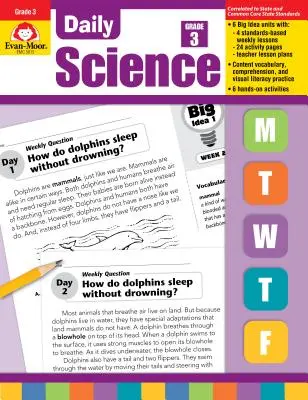 Ciencia diaria, 3º curso - Daily Science Grade 3