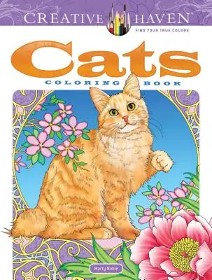 Creative Haven Gatos para colorear - Creative Haven Cats Coloring Book