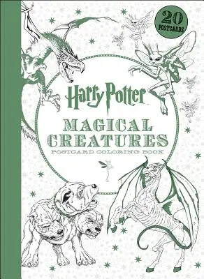 Harry Potter Criaturas mágicas Libro para colorear de postales - Harry Potter Magical Creatures Postcard Coloring Book