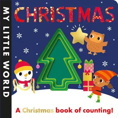 La Navidad: Un libro navideño de contar a escondidas - Christmas: A Peek-Through Christmas Book of Counting