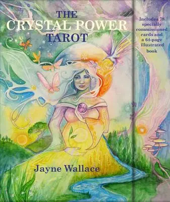 El Tarot del Poder del Cristal: Incluye Una Baraja Completa De 78 Cartas De Tarot Especialmente Encargadas Y Un Libro Ilustrado De 64 Páginas [Con Libro(s) - The Crystal Power Tarot: Includes a Full Deck of 78 Specially Commissioned Tarot Cards and a 64-Page Illustrated Book [With Book(s)]