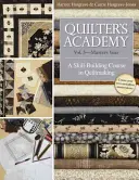 Academia del Quilter: Vol. 5-Año del Maestro: Un curso de construcción de habilidades en acolchado - Quilter's Academy: Vol. 5-Master's Year: A Skill-Building Course in Quiltmaking