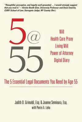 5@55: Los 5 documentos jurídicos esenciales que necesita a los 55 años - 5@55: The 5 Essential Legal Documents You Need by Age 55