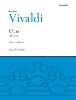 Gloria en Re: Partitura Vocal - Gloria in D: Vocal Score