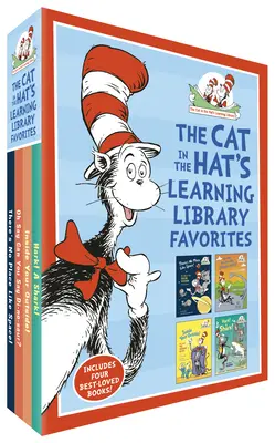 Los favoritos de la Biblioteca de Aprendizaje del Gato en el Sombrero: No hay lugar como el espacio!; Oh Say ¿Puedes decir Di-No-Saur?; Dentro de tu exterior!; ¡Hark! un tiburón! - The Cat in the Hat's Learning Library Favorites: There's No Place Like Space!; Oh Say Can You Say Di-No-Saur?; Inside Your Outside!; Hark! a Shark!