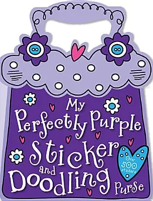 Mi monedero de pegatinas y garabatos perfectamente morado - My Perfectly Purple Sticker and Doodling Purse