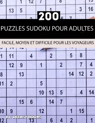 Puzzles sudoku para adultos - Puzzles sudoku pour adultes