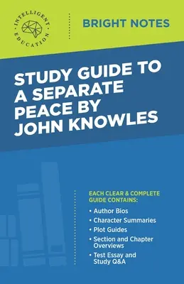 Guía de estudio de A Separate Peace de John Knowles - Study Guide to A Separate Peace by John Knowles