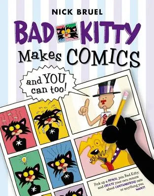 Bad Kitty hace cómics... ¡y tú también puedes! - Bad Kitty Makes Comics . . . and You Can Too!