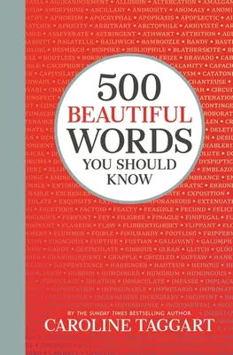 500 palabras bonitas que deberías conocer - 500 Beautiful Words You Should Know