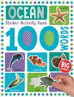 100 palabras del océano Actividad de pegatinas - 100 Ocean Words Sticker Activity