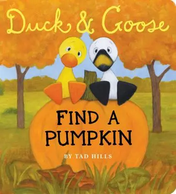 Pato y Ganso, Encuentra una Calabaza (Libro de cartón de gran tamaño) - Duck & Goose, Find a Pumpkin (Oversized Board Book)