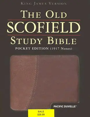 Biblia de estudio Old Scofield-KJV-Pocket - Old Scofield Study Bible-KJV-Pocket