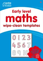 Early Level Wipe-Clean Maths Templates for CfE Primary Maths - Ahorre tiempo y dinero con las plantillas de matemáticas de primaria - Early Level Wipe-Clean Maths Templates for CfE Primary Maths - Save Time and Money with Primary Maths Templates