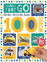 Actividad de 100 palabras adhesivas - 100 Things That Go Words Sticker Activity