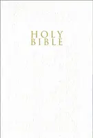 Niv, Biblia para regalos y premios, Piel, Blanca, Edición con letras rojas, Impresión confort - Niv, Gift and Award Bible, Leather-Look, White, Red Letter Edition, Comfort Print