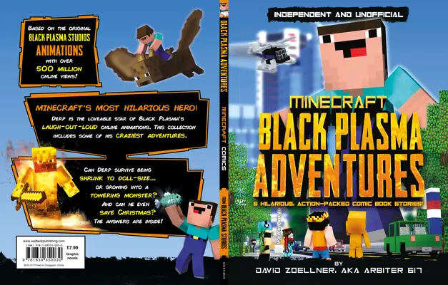 Minecraft Graphic Novel-Black Plasma Adventures (Independiente y no oficial): Independiente y no oficial - Minecraft Graphic Novel-Black Plasma Adventures (Independent & Unofficial): Independent and Unofficial