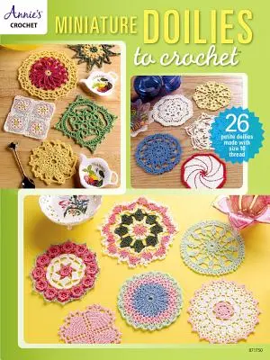 Bufandas de bolsillo con capucha - Miniature Doilies to Crochet