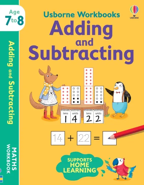 Cuadernos Usborne Sumas y restas 7-8 - Usborne Workbooks Adding and Subtracting 7-8