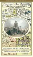 Colección de cuatro mapas históricos de Essex de 1610 a 1836 - Collection of Four Historic Maps of Essex from 1610-1836