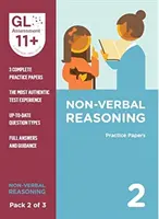 11+ Cuadernos de Práctica de Razonamiento No Verbal Pack 2 (Multiple Choice) - 11+ Practice Papers Non-Verbal Reasoning Pack 2 (Multiple Choice)