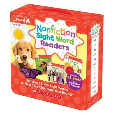 Nonfiction Sight Word Readers: Guided Reading Level a (Parent Pack): Enseña 25 palabras clave para ayudar a tu hijo a ser un gran lector. - Nonfiction Sight Word Readers: Guided Reading Level a (Parent Pack): Teaches 25 Key Sight Words to Help Your Child Soar as a Reader!