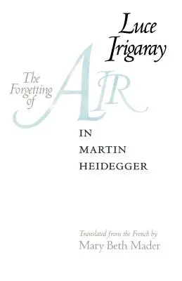 El olvido del aire en Martin Heidegger - The Forgetting of Air in Martin Heidegger