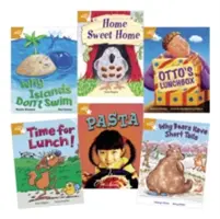 Aprende en casa: Star Reading Orange Level Pack (5 libros de ficción y 1 de no ficción) - Learn at Home:Star Reading Orange Level Pack (5 fiction and 1 non-fiction book)