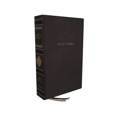 Kjv, Biblia de la Colección Soberana, Tamaño Personal, Piel Genuina, Negra, Índice del Pulgar, Edición Letra Roja, Impresión Confort: Santa Biblia, Versión Reina Valera - Kjv, Sovereign Collection Bible, Personal Size, Genuine Leather, Black, Thumb Indexed, Red Letter Edition, Comfort Print: Holy Bible, King James Versi