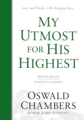 Mi deseo supremo: Lenguaje actualizado Tapa dura - My Utmost for His Highest: Updated Language Hardcover