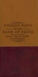 Talonario del Banco de la Fe - Tan/Burdeos - Chequebook of the Bank of Faith - Tan/Burgundy