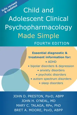 Psicofarmacología clínica del niño y del adolescente simplificada - Child and Adolescent Clinical Psychopharmacology Made Simple