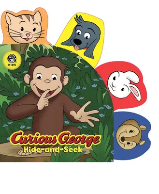 El escondite de Jorge el Curioso (Libro de cartón con pestañas de Cgtv) - Curious George Hide-And-Seek (Cgtv Tabbed Board Book)