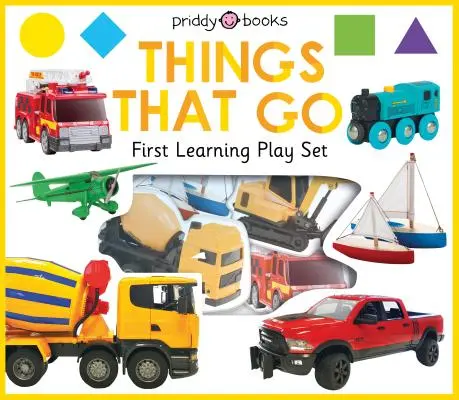 Primer juego de aprendizaje: Cosas que se mueven [Con 12 piezas gruesas] - First Learning Play Set: Things That Go [With 12 Chunky Pieces]