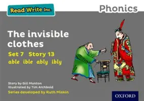 Leer Escribir Inc. Phonics: Gris Set 7 Libro de cuentos 13 La ropa invisible - Read Write Inc. Phonics: Grey Set 7 Storybook 13 The Invisible Clothes