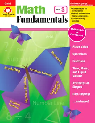 Fundamentos de Matemáticas, Grado 3 - Math Fundamentals, Grade 3