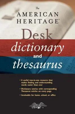 Diccionario de escritorio y tesauro American Heritage - The American Heritage Desk Dictionary and Thesaurus