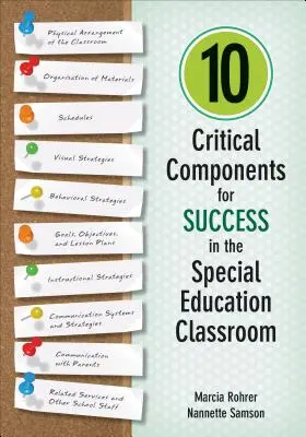 10 Componentes Críticos para el Éxito en el Aula de Educación Especial - 10 Critical Components for Success in the Special Education Classroom