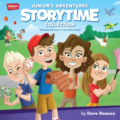 Colección de Cuentos Las Aventuras de Junior: Cómo enseñar a los niños a ganar con el dinero - Junior's Adventures Storytime Collection: Teaching Kids How to Win with Money!