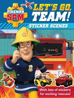 Bombero Sam Vamos, equipo Escenas de pegatinas - Fireman Sam: Let's Go, Team! Sticker Scenes