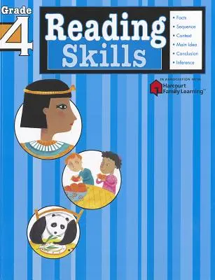 Habilidades de lectura: Grado 4 (Flash Kids Harcourt Family Learning) - Reading Skills: Grade 4 (Flash Kids Harcourt Family Learning)