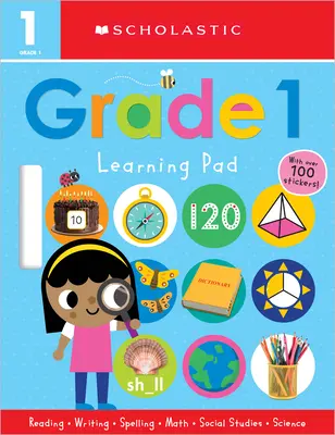 Almohadilla de aprendizaje de primer grado: Scholastic Early Learners (Bloc de aprendizaje) - First Grade Learning Pad: Scholastic Early Learners (Learning Pad)